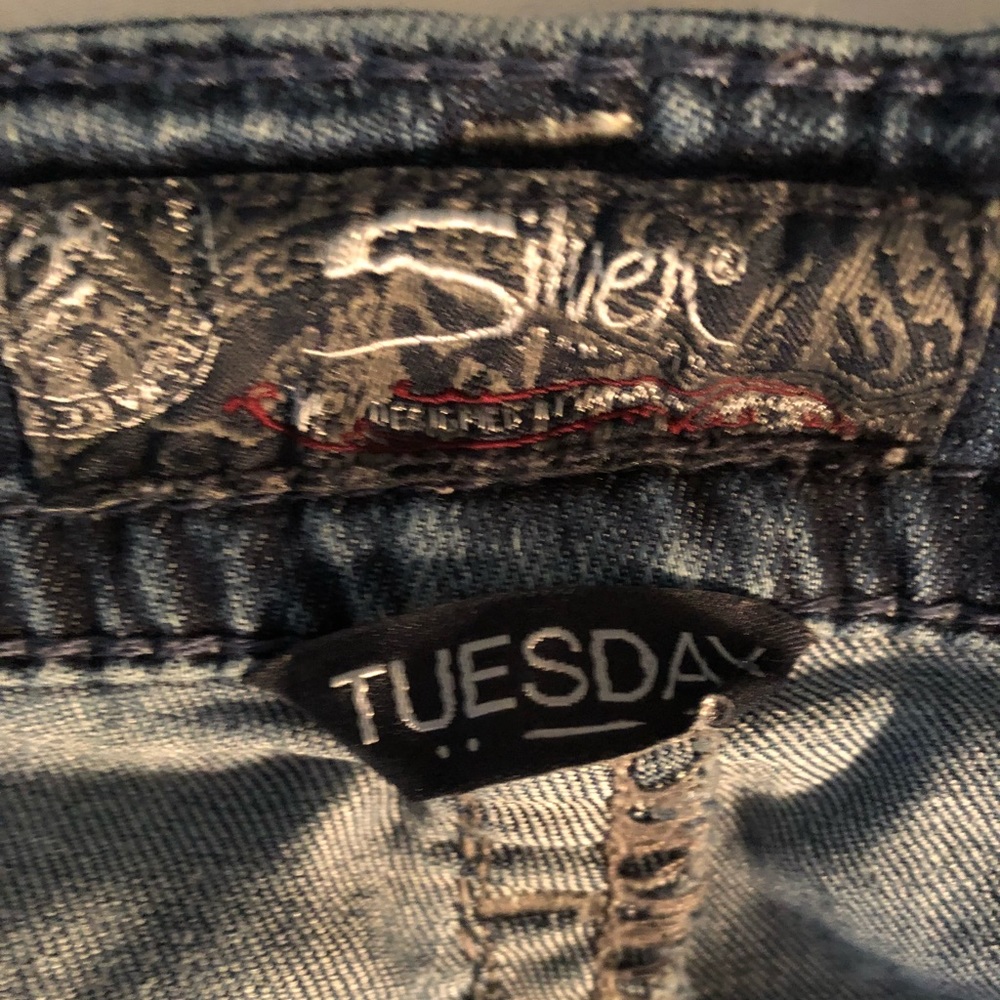 Silver Bootcut Jeans